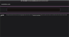 Desktop Screenshot of neodollars.com