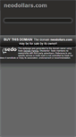 Mobile Screenshot of neodollars.com