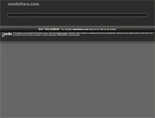Tablet Screenshot of neodollars.com